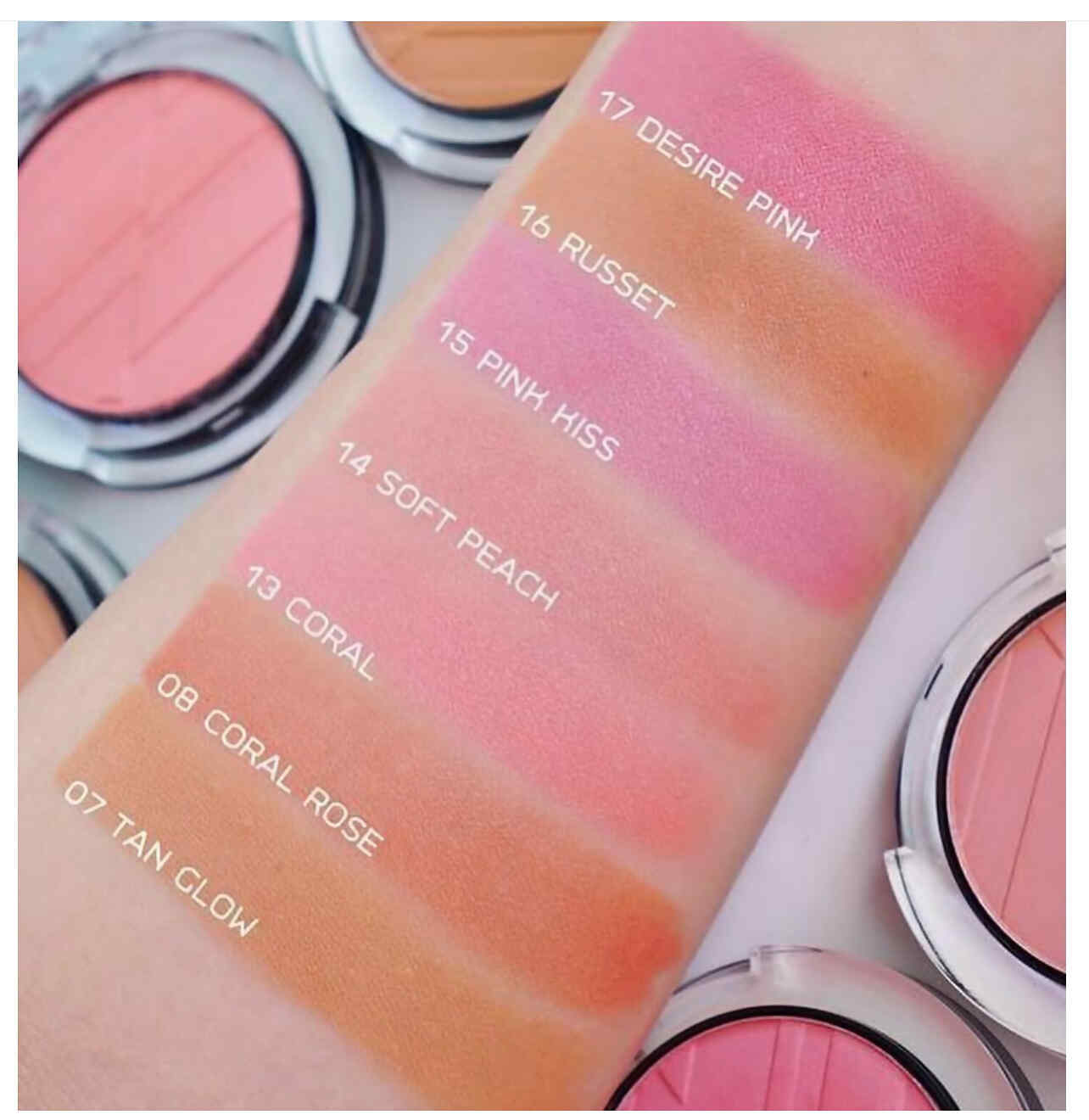 رژگونه پودری گلدن رز - Image 7