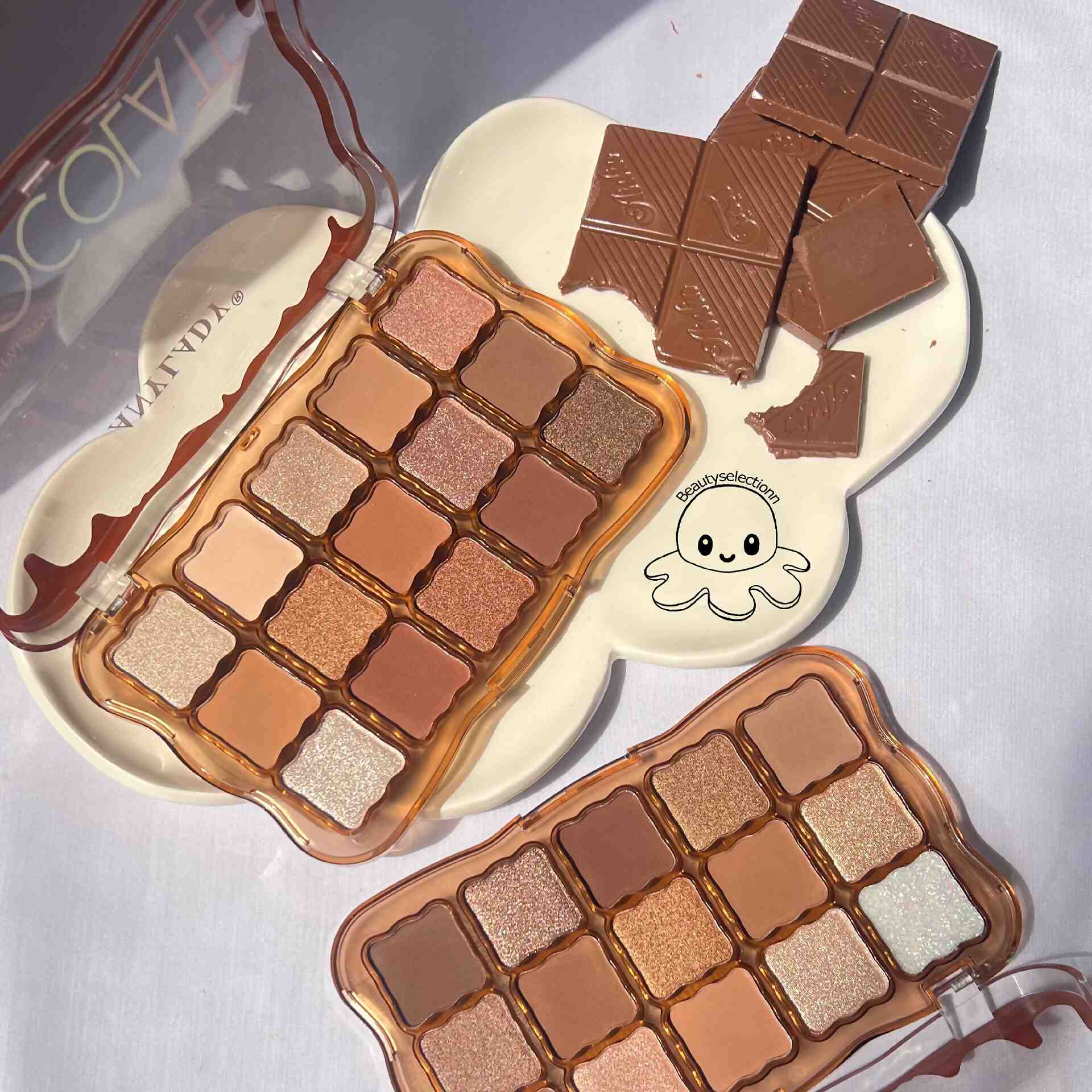 پالت سایه چشم شکلاتی