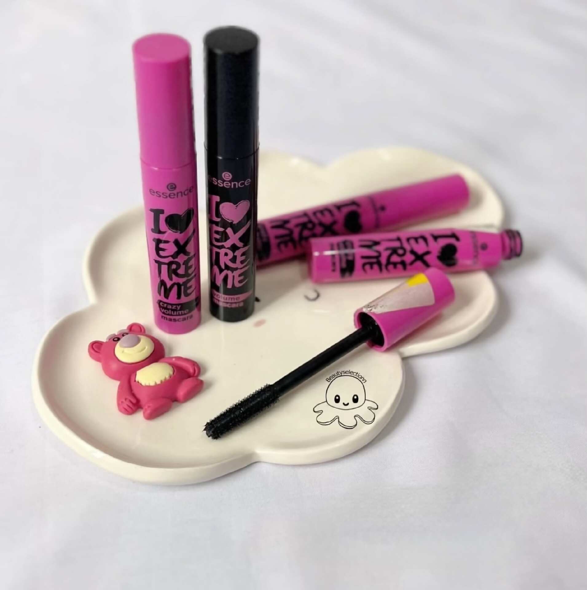 ریمل اسنس صورتی و مشکی