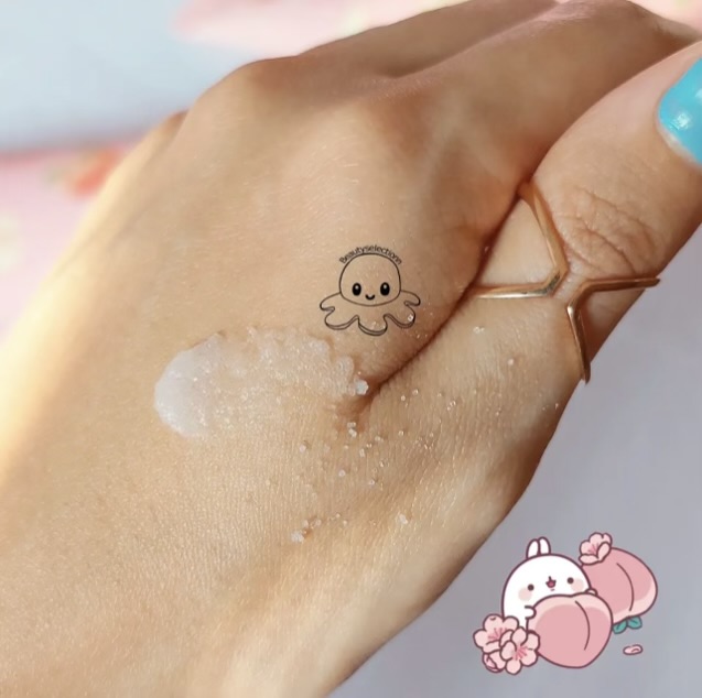 نمک بدن هلویی | Peach bath salt - Image 2