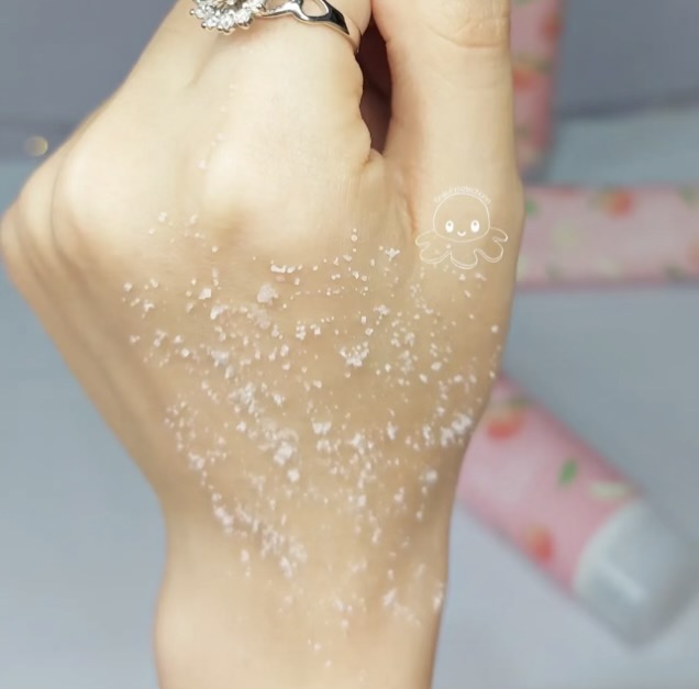 نمک بدن هلویی | Peach bath salt - Image 3